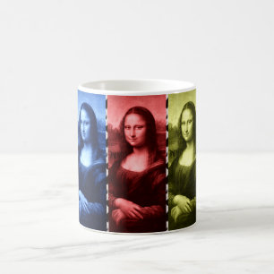 Mug Couleurs primaires Mona Lisa Poster de animal