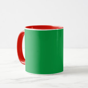 Mug Couleurs Vert Et Rouge Combo