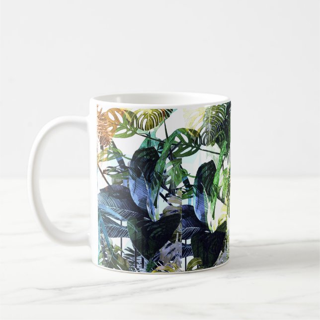 Mug Couleurs vives Design Motif Abstrait (Gauche)