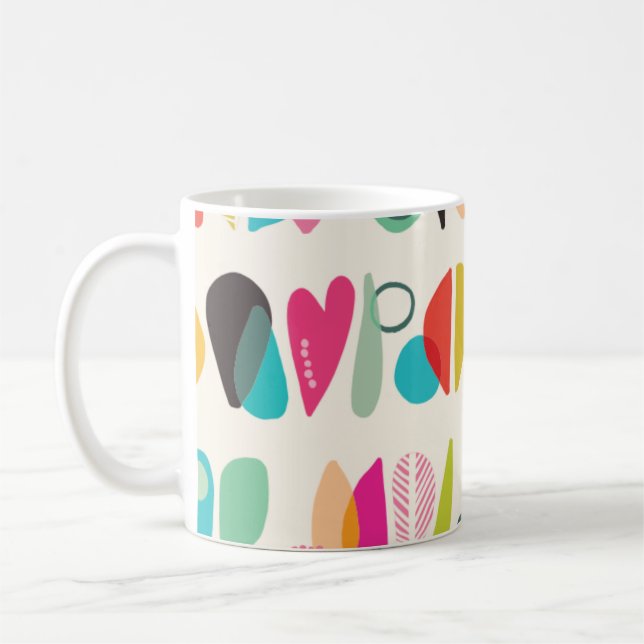 Mug Couleurs vives Motif (Gauche)