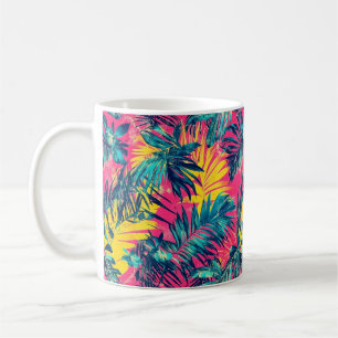 Mug Couleurs vives Motif exotique