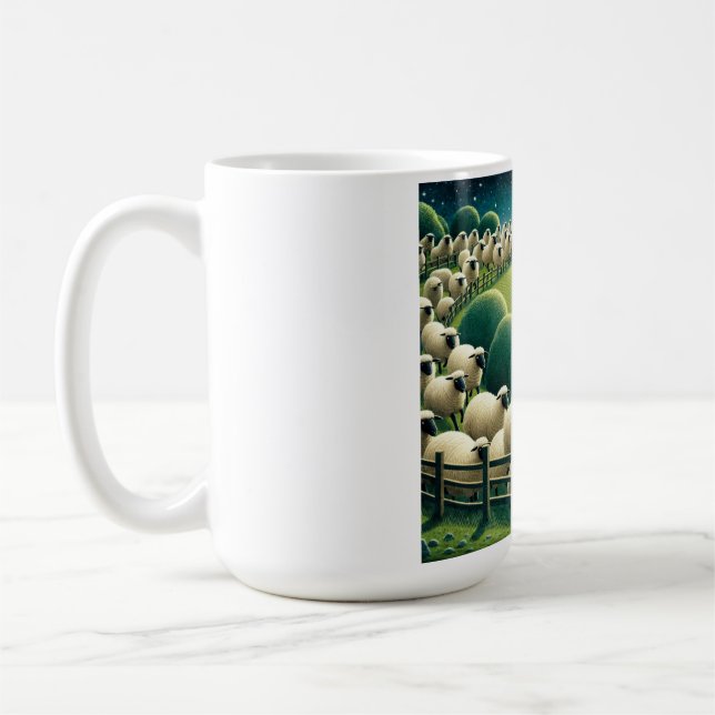 Mug Counting Sheep (Gauche)