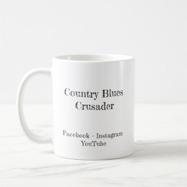 Mug Country Blues Crusader Classic Mug, 325 ml (Gauche)
