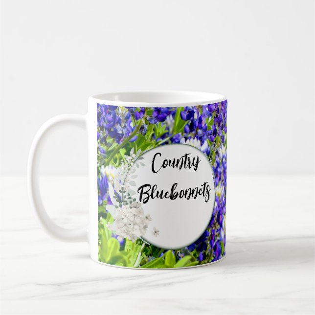 Mug Country Fleurs sauvages Bleuet de Chine (Gauche)