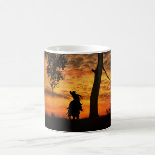 Mug Country Western Roping Cowboy