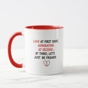 Mug "Coup de foudre au troisième regard" Rencontre amu
