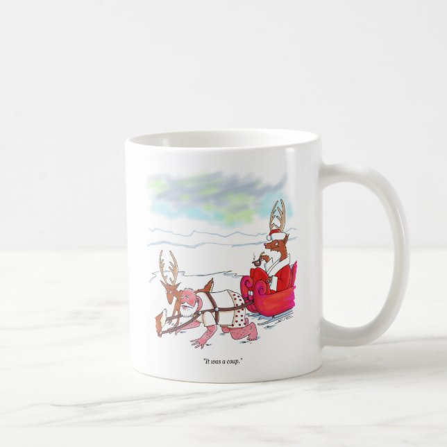 Mug Coup d'oeil du Père Noël (Droite)