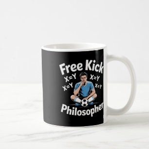 Mug Coup franc philosophe football humour mathématique