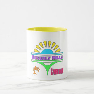 Mug Coupe "Beverly Hills Colorful 1"