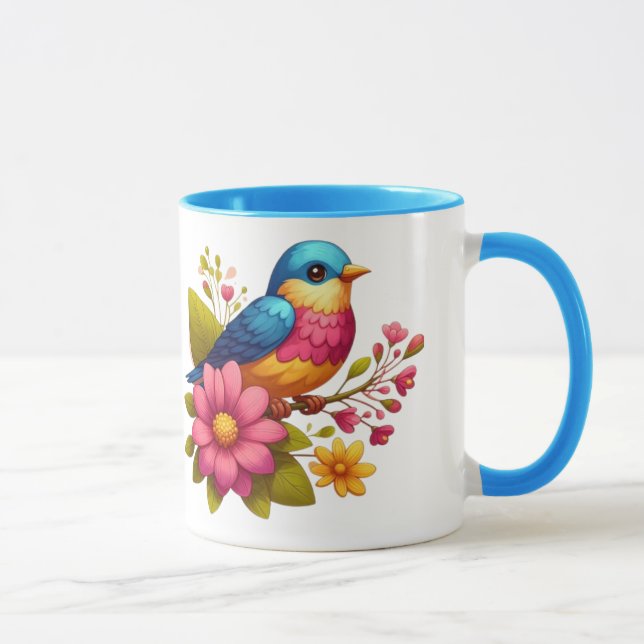 Mug Coupe Birdsong (Droite)