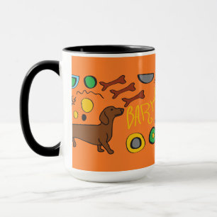 Mug Coupe Dachshund en céramique