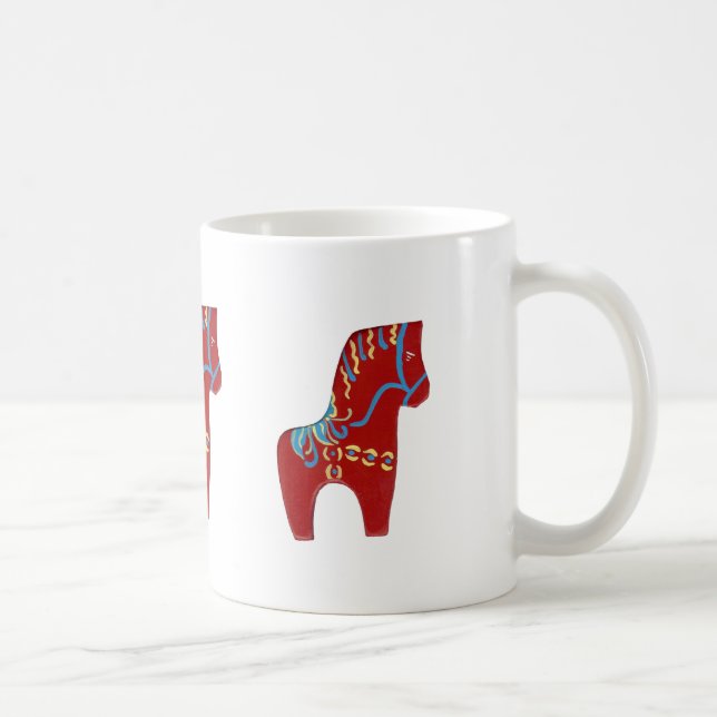 Mug Coupe Dala Horse (Droite)