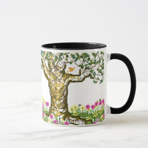 Mug Coupe d'arbre à deux tons