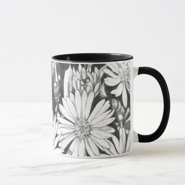 Mug Coupe d'Art fleur sauvage Coffee Cup Honey Bee & F (Droite)