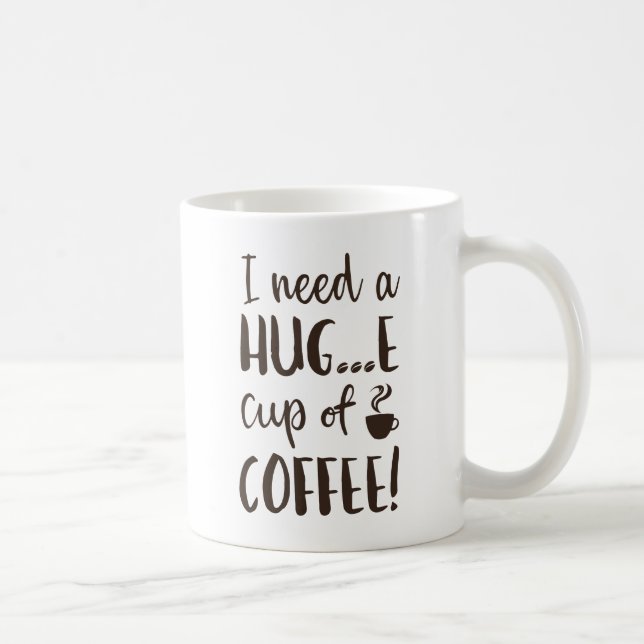 Mug Coupe De Café (Droite)
