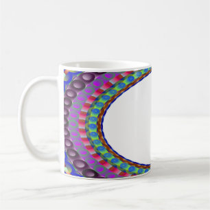 Mug Coupe de café A5 du centre blanc personnalisé