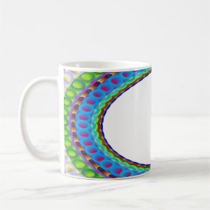 Mug Coupe de café A7 du centre blanc personnalisé