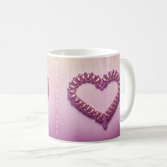 Mug Coupe de café à message personnalisé (Devant droit)