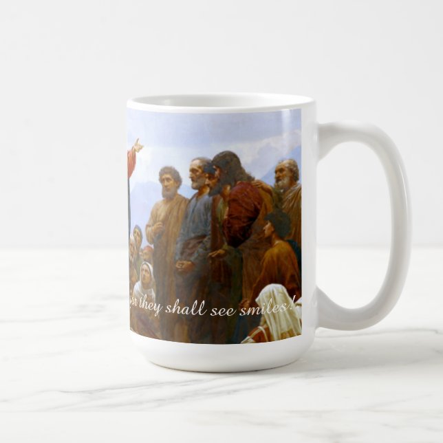 Mug Coupe de café bénie (Droite)