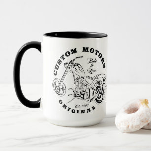 Mug Coupe de café de moto