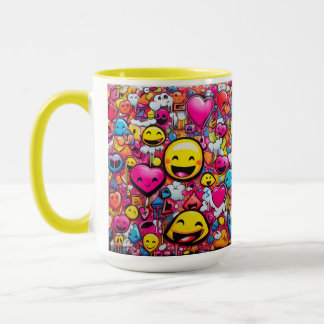 MUG COUPE DE CAFÉ EMOJI