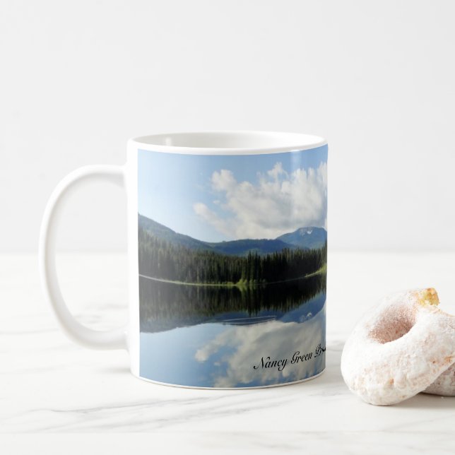 Mug Coupe de café Mirror Image (Avec donut)