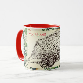 MUG COUPE DE CAFÉ PERSONNALISÉE AVEC HÉDGEHOG