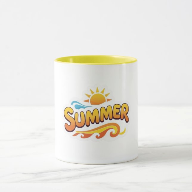 Mug Coupe de café Sunshine Lumineuse et Gaie (Centre)