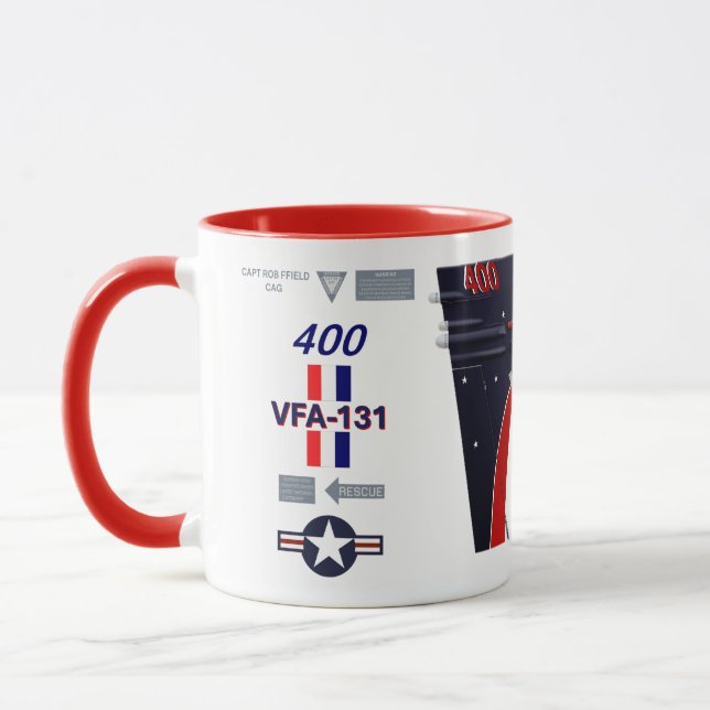 Mug Coupe de café VFA-131 WILDCATS 400 AG (Gauche)