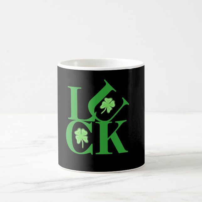Mug Coupe de chance et de café Shamrock (Centre)