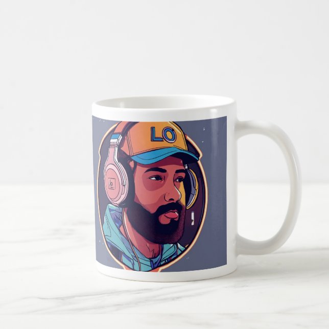Mug Coupe de contrôle DJ (Droite)