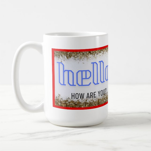 Mug Coupe de couleur (Gauche)