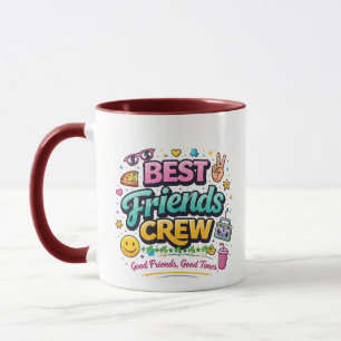Mug Coupe de groupe assorti pour la bande de copains