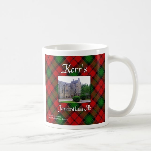 Mug Coupe de Kerr Ferniehirst Castle Ale (Droite)