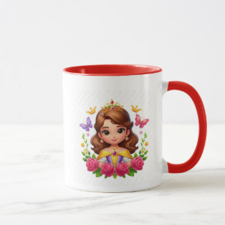 Mug Coupe de la Couronne de princesse rose