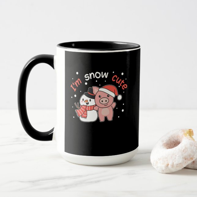 Mug Coupe de neige (Avec donut)