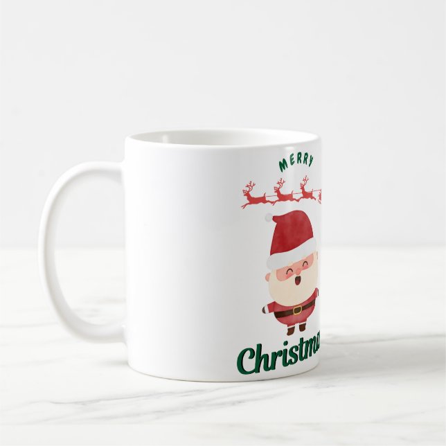 Mug Coupe de Noël 3 (Gauche)