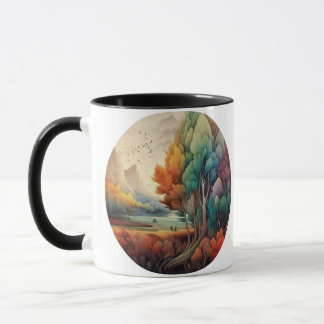 Mug Coupe de thé fleurie