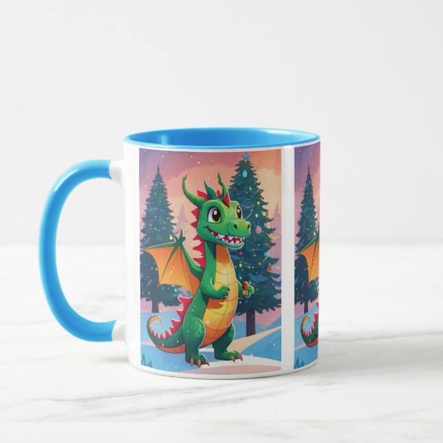 Mug Coupe d'esprit de dragon de Fierce (Gauche)