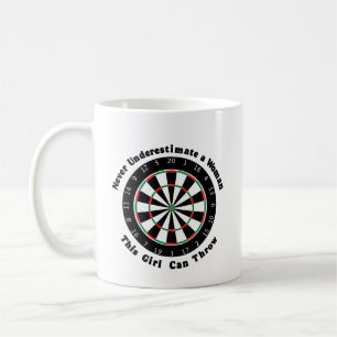 Mug Coupe du café : ne sous-estimez jamais une femme
