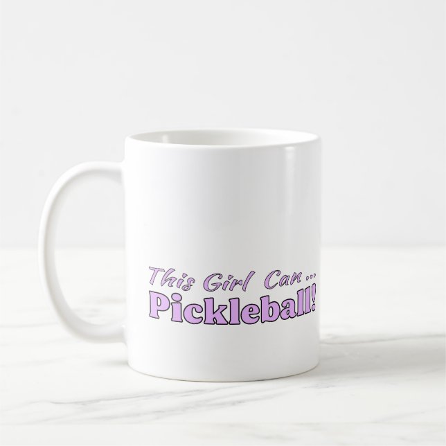 Mug Coupe du café : Pickleball (Gauche)