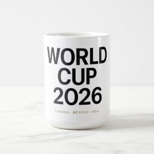 Mug Coupe du Monde 2026 Un Match Trois Nations Minimal