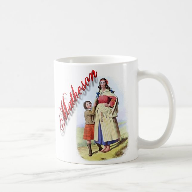 Mug Coupe du Rêve Écossais Clan Matheson (Droite)