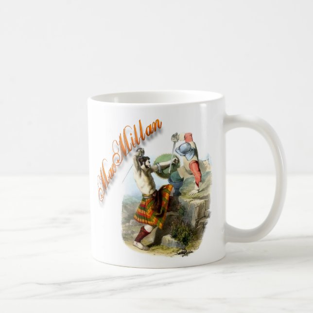 Mug Coupe du Rêve Écossais du Clan MacMillan (Droite)