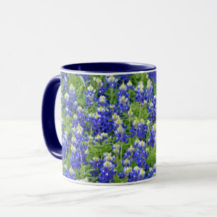 Mug Coupe du Texas Bluebonnet Flowers