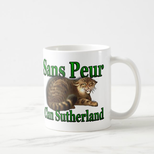 Mug Coupe écossaise de célébration Clan Sutherland San (Droite)