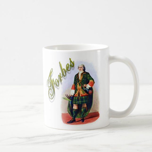 Mug Coupe écossaise de rêve Clan Forbes (Droite)
