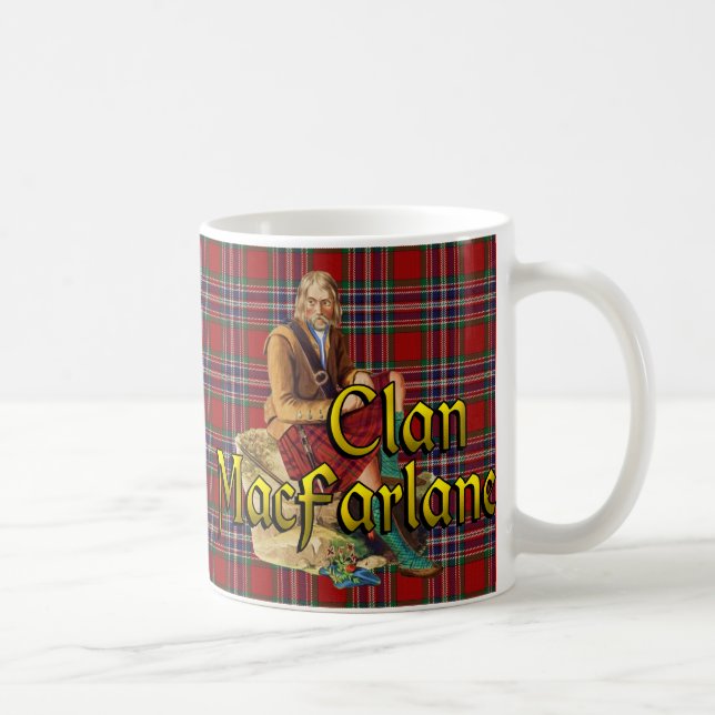 Mug Coupe écossaise de rêve Clan MacFarlane (Droite)