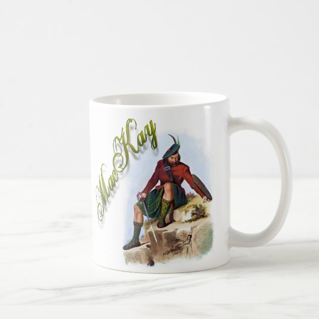Mug Coupe écossaise de rêve Clan MacKay (Droite)