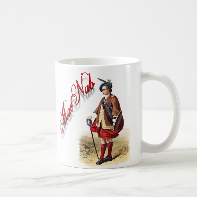 Mug Coupe écossaise de rêve Clan MacNab (Droite)